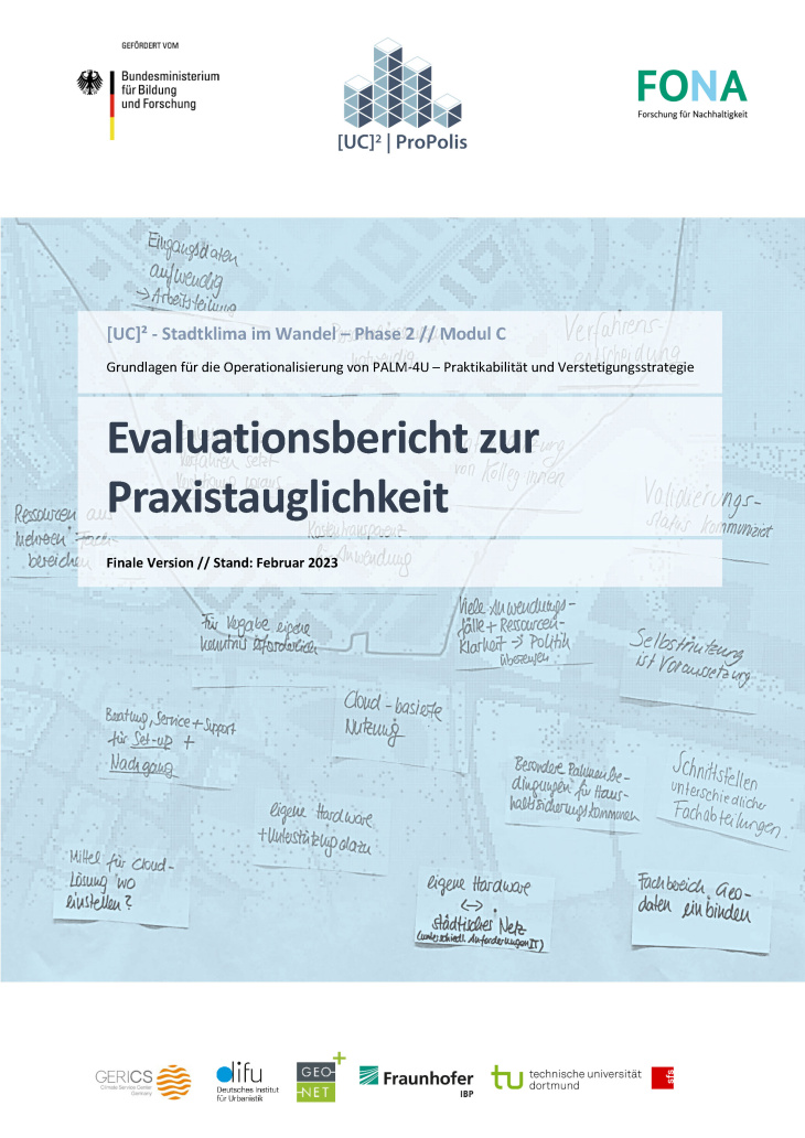 ProPolis_Evaluationsbericht_Titelblatt